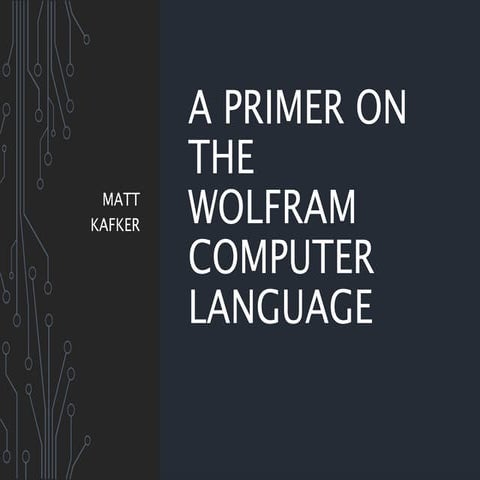 What is Wolfram Language? | PPTX