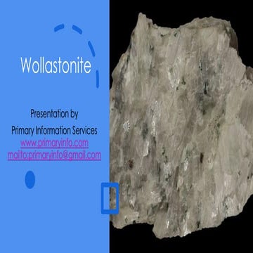 Wollastonite - database | PDF
