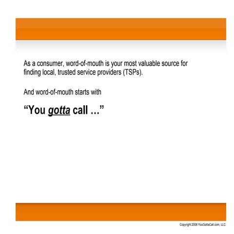 WOM Connection Engine For Consumers