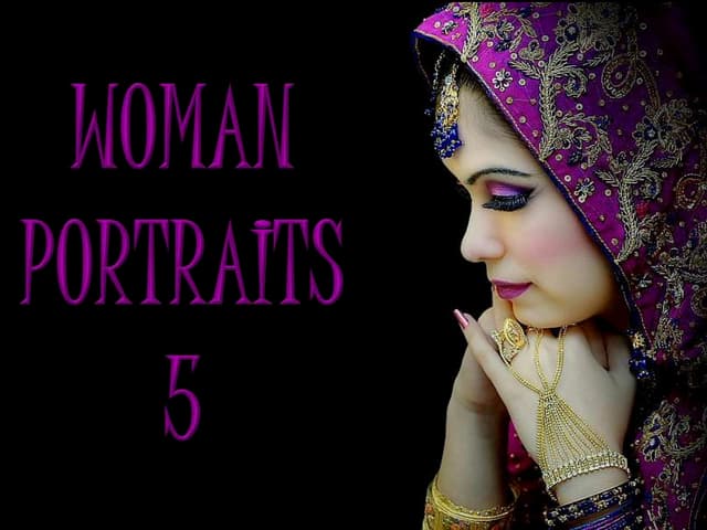 WOMAN  PORTRAITS  5  