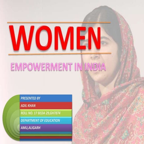 Women empowerment in INDIA