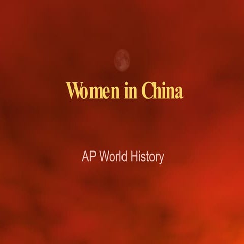 Women in China