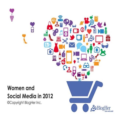 Women and social media 2012