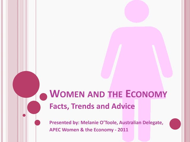 Women and the economy