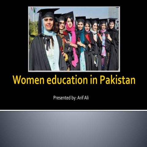 Women education in pakistan