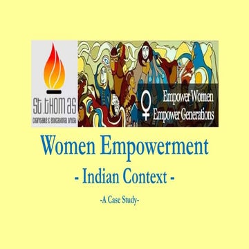 Women empowerment