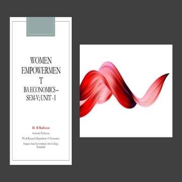 Women empowerment i unit