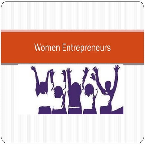Women entrepreneurs