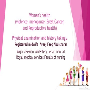 Women health presentation 