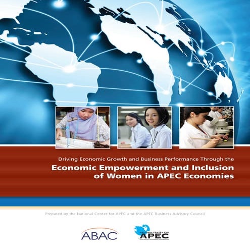 Economic Empowerment and Inclusion of Women in APEC Economies | PDF