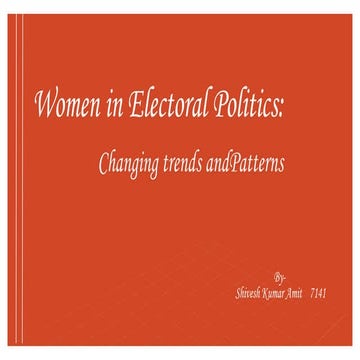 Women in electoral Politics of Indi.pptx