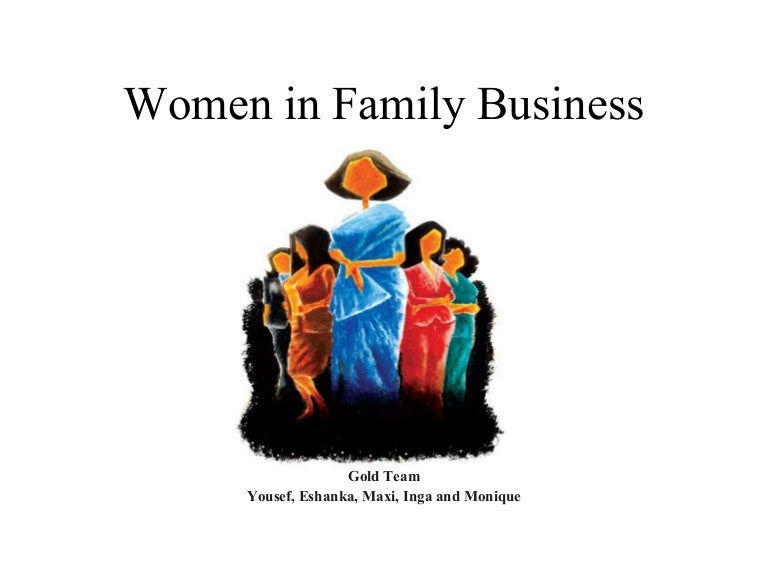 Women In Family Business ppt