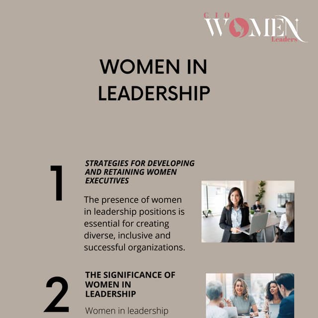 Women in Leadership