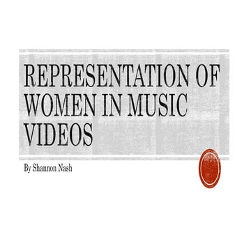 Women in music videos
