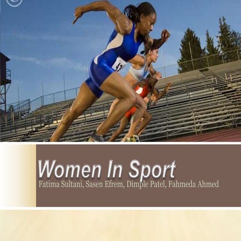 Women in sport