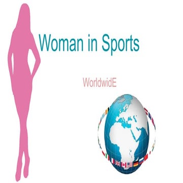 Celebrate Women's Day with World Famous Sports Woman Worldwide