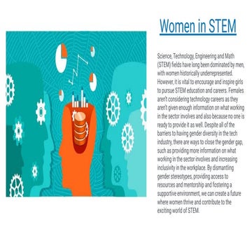 Women in STEM.