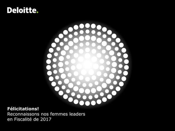Femmes leaders - Fiscalité Deloitte 2017