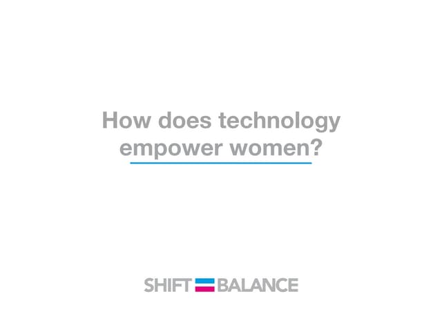 Why we need more women in technology
