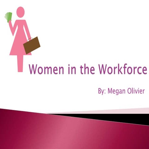 Women in the workforce | PPTX