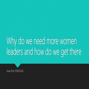 Women leadership