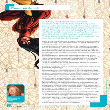 Women O Nthe Web