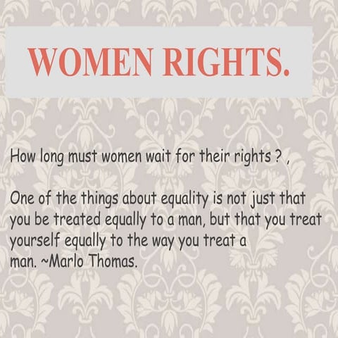 Women rights