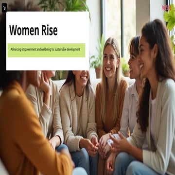 Women Rise Advancing empowerment and wellbeing for sustainable ...