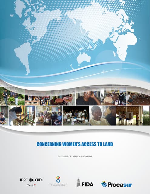 Women's access to  land   kenya-uganda - procasur