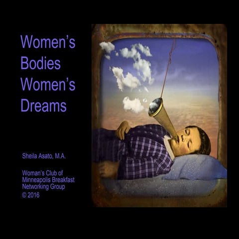 Women’s bodies women's dreams 2016