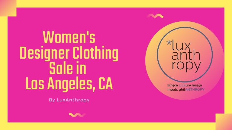 women's designer clothes sale