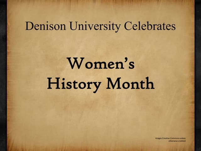 Womens History Kiosk