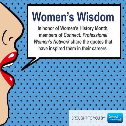 Celebrating Women's Wisdom