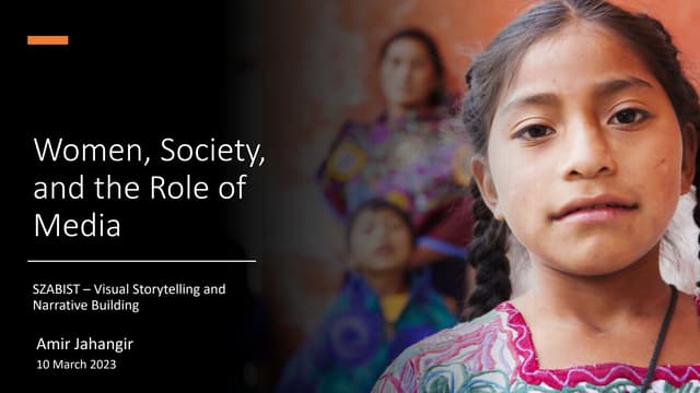 Women Society and the Role of Media in Pakistan - Visual Depections Impacting...
