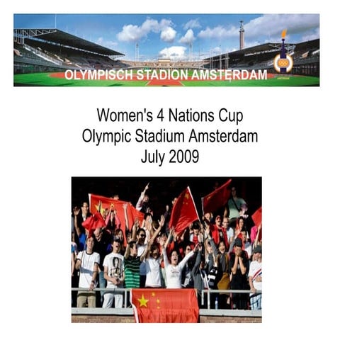 Womensports In The Olympic Stadium