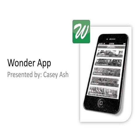 Wonder Pitchdeck | PPTX