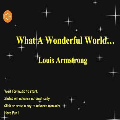 History What A Wonderful World | KEY