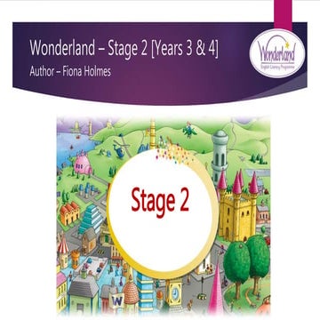 Wonderland Overview presentation Stage 2