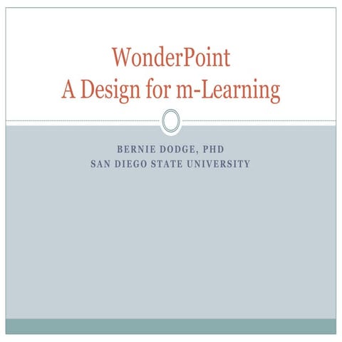 WonderPoints: A Framework for Building Curiosity