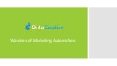 Wonders of marketing automation