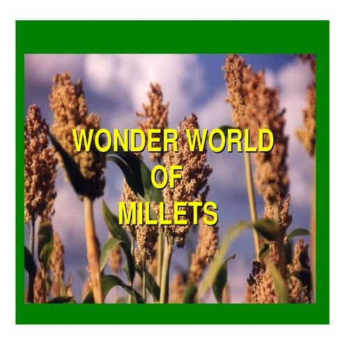 Wonder World Of Millets