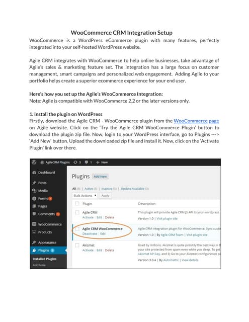 Woocommerce Setup Guide