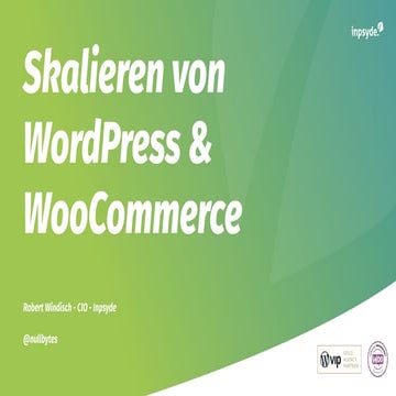 Skalieren von WordPress & WooCommerce