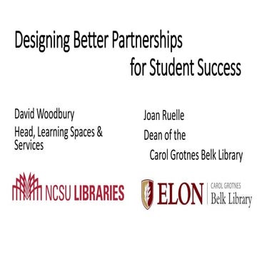 Designing Better Partnerships for Student Success