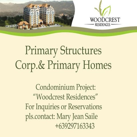 Woodcrest condo