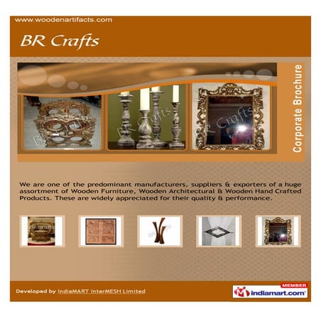 BR Crafts, Saharanpur, Wooden Architectural