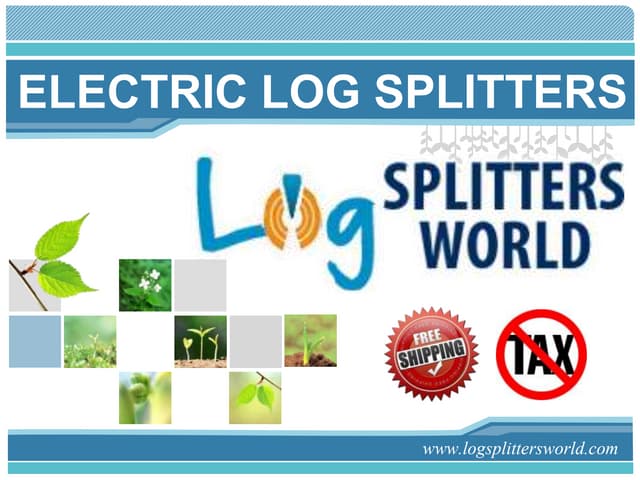 Wood eze log splitters