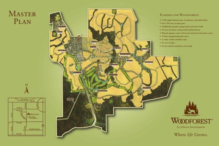 Woodforest map