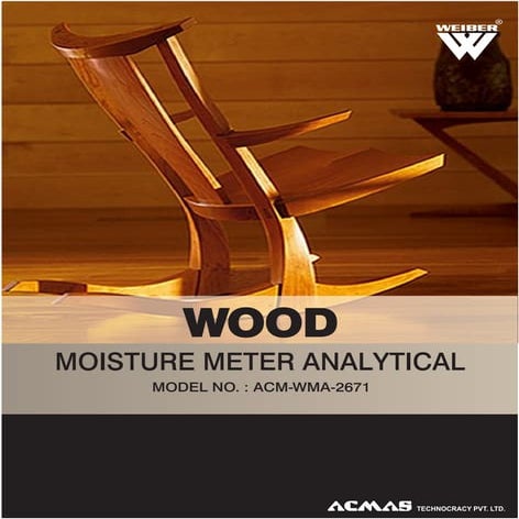 Wood Moisture Meter Analytical by ACMAS Technologies Pvt Ltd.