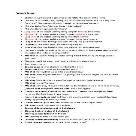 Script (First Draft) | DOCX